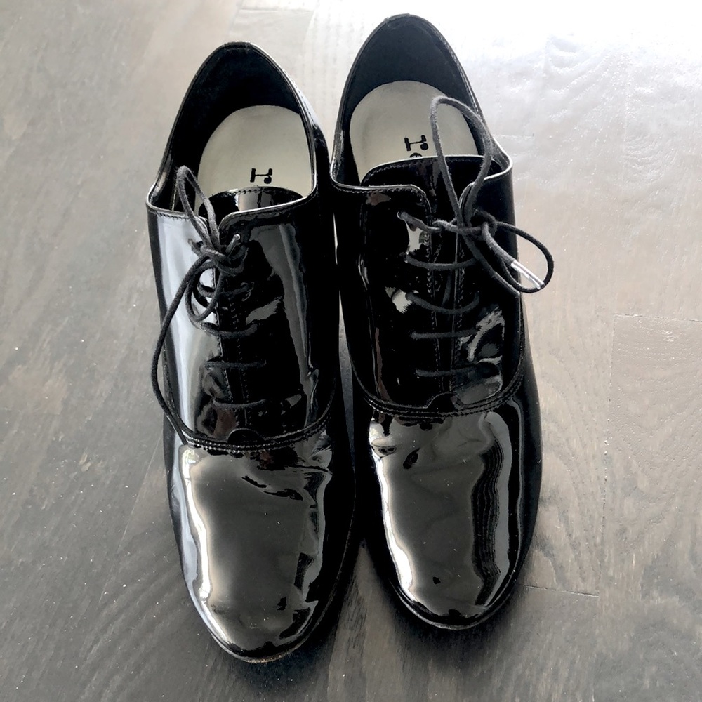 Repetto vernis loafers with a wedge